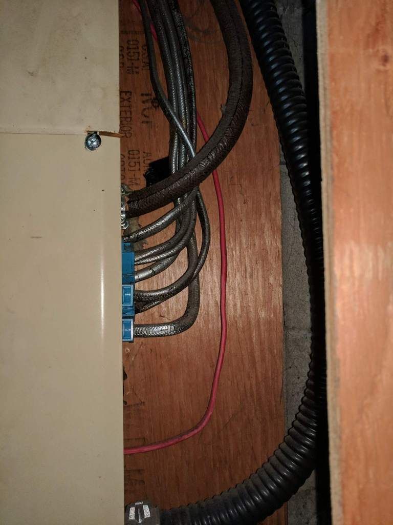 Is this 1960s fabric covered wiring safe? Electrician Talk